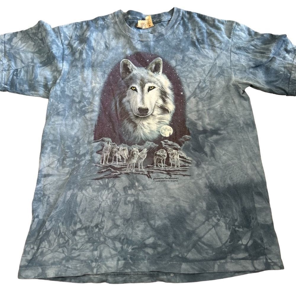 Vintage The Mountain Wolf Boys Unisex Tshirt